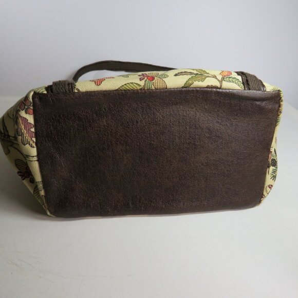 Longaberger Homestead Tote Bag with Fall Colors Floral - Picture 10 of 10